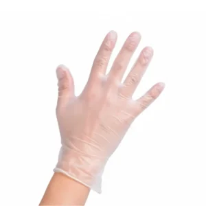 guante vinilo tallas s m l